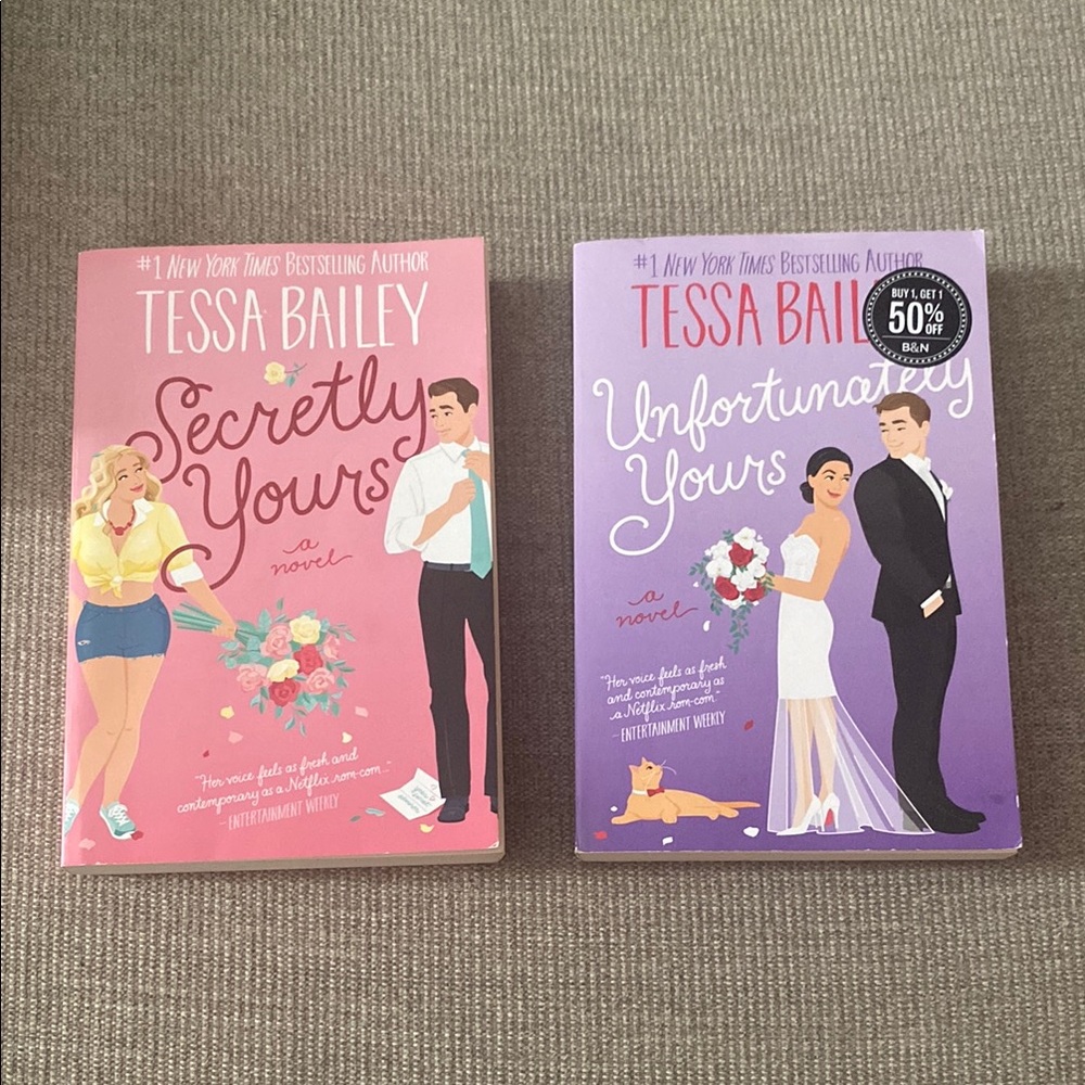 Tessa Bailey Romance Novel Set